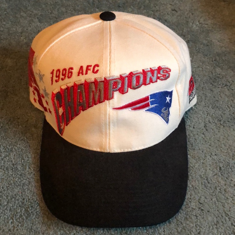 1996 Patriots AFC Champs SnapBack Hat